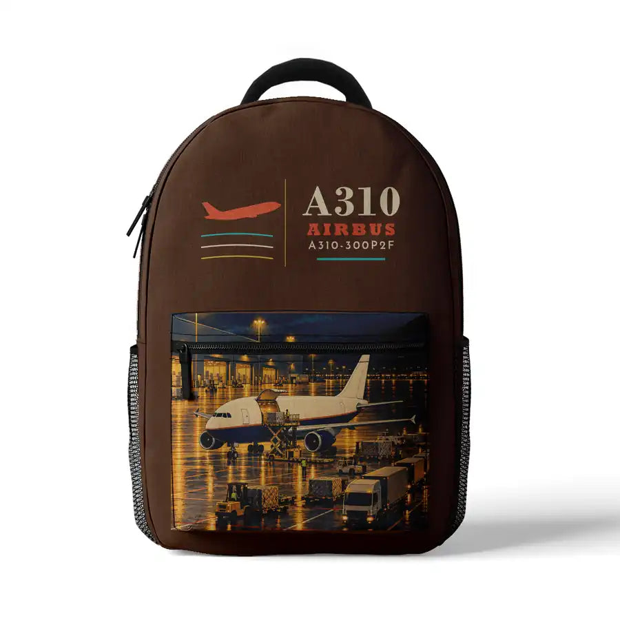 Airbus A310-300P2F - 3D Backpack - Brown