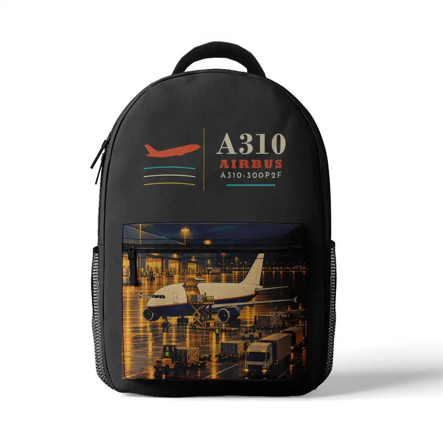 Airbus A310-300P2F - 3D Backpack - Gray
