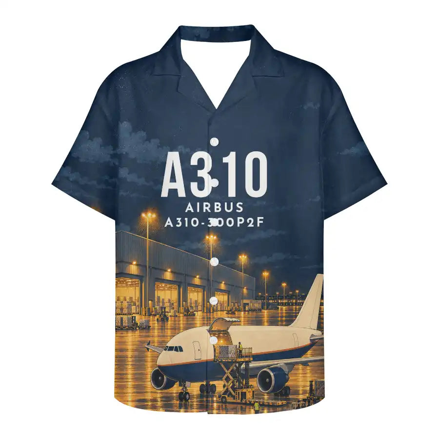 Airbus A310-300P2F 3D All-Over Print Clothing - Hawaiian Shirt - 3D