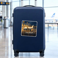 Thumbnail for Airbus A310-300P2F - 3D - Square Sticker - Suitcase