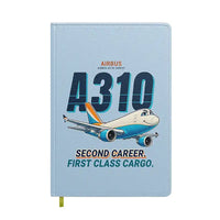 Thumbnail for Airbus A310-300P2F - Cartoon - Notebook - Light Blue