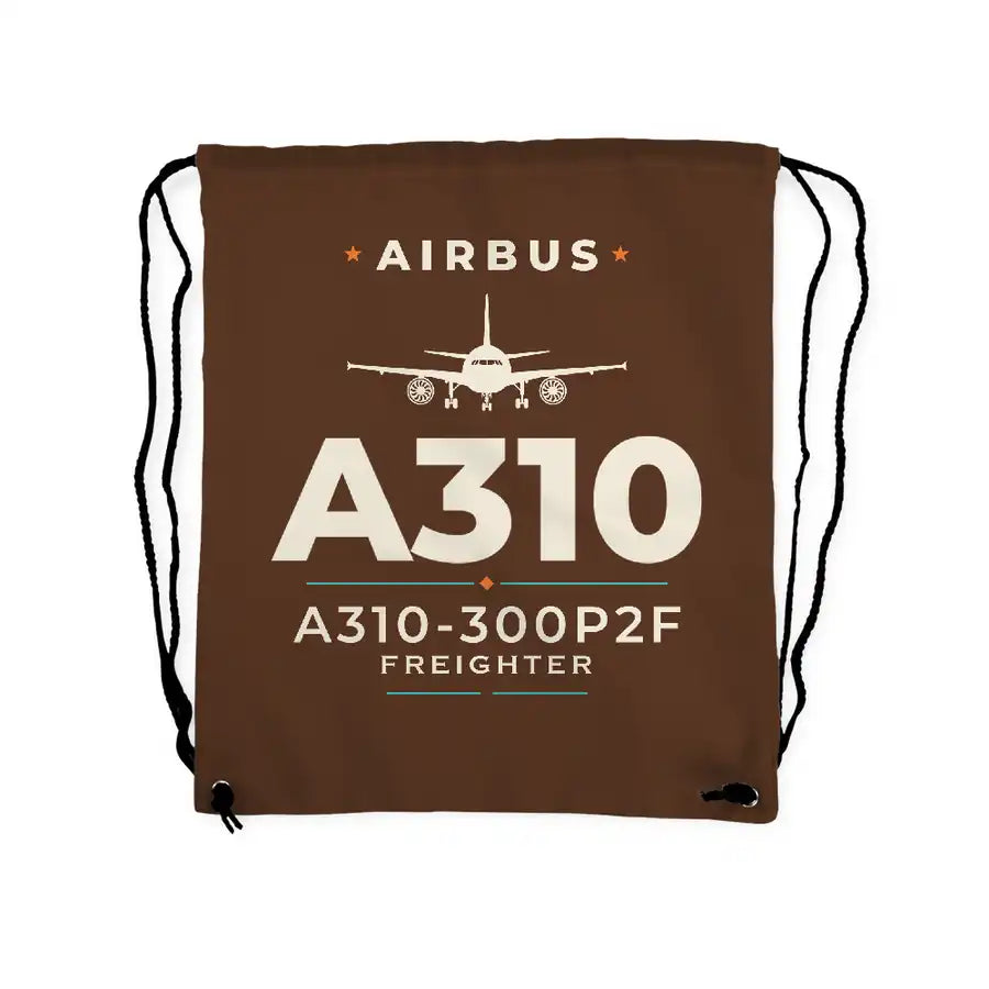 Airbus A310-300P2F - Drawstring Bag - Heritage - Brown