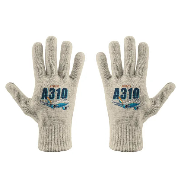 Airbus A310-300P2F - Gloves - Full - Cartoon - Beige