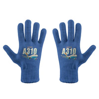 Thumbnail for Airbus A310-300P2F - Gloves - Full - Cartoon - Blue
