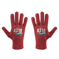 Thumbnail for Airbus A310-300P2F - Gloves - Full - Cartoon - Red