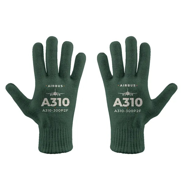 Airbus A310-300P2F - Gloves - Full - Heritage - Dark Green