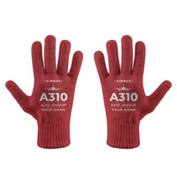 Thumbnail for Airbus A310-300P2F - Gloves - Full - Heritage + Name - Red