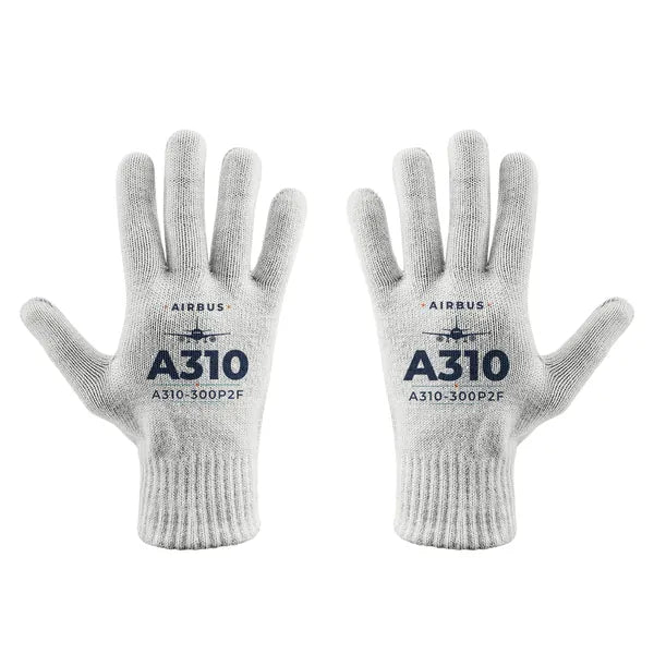 Airbus A310-300P2F - Gloves - Full - Heritage - White