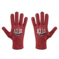Thumbnail for Airbus A310-300P2F - Gloves - Full - Original + Name - Red
