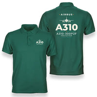 Thumbnail for Airbus A310-300P2F - Heritage - Double-Side Polo - Green