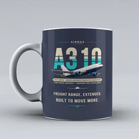 Thumbnail for Airbus A310-300P2F - Original - Mug - Dark Blue
