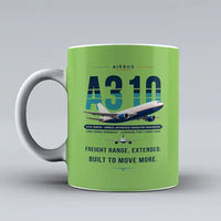 Thumbnail for Airbus A310-300P2F - Original - Mug - Light Green