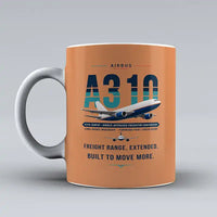 Thumbnail for Airbus A310-300P2F - Original - Mug - Orange