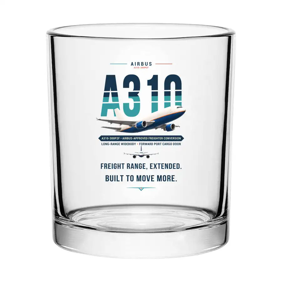 Airbus A310-300P2F - Original - Special Whiskey Glass