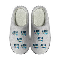Thumbnail for Airbus A310-300P2F - Slippers - Cotton - Cartoon Pattern - Light Gray
