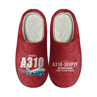 Thumbnail for Airbus A310-300P2F - Slippers - Cotton - Cartoon - Red