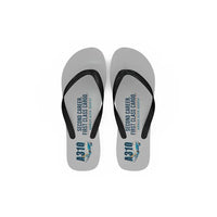 Thumbnail for Airbus A310-300P2F - Slippers - Flip Flops - Cartoon - Light Gray