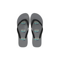 Thumbnail for Airbus A310-300P2F - Slippers - Flip Flops - Original Pattern - Gray