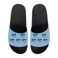 Thumbnail for Airbus A310-300P2F - Slippers - Sport - Cartoon Pattern - Light Blue