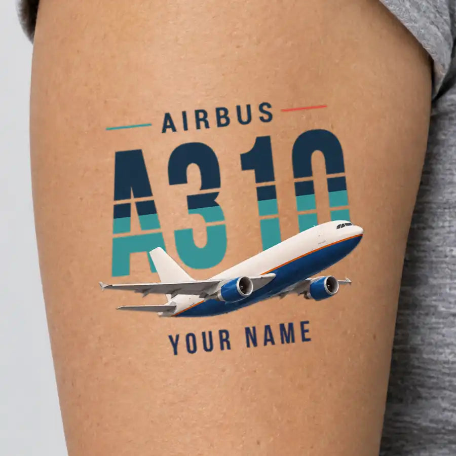 Airbus A310-300P2F - Tattoo - Original + Name