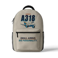 Thumbnail for Airbus A318 - 3D Backpack - Cartoon - Beige