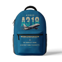 Thumbnail for Airbus A318 - 3D Backpack - Original - Light Blue