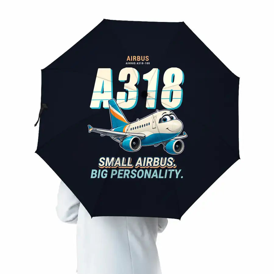 Airbus A318 - Cartoon - Umbrella
