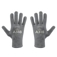 Thumbnail for Airbus A318 - Gloves - Full - Heritage - Gray