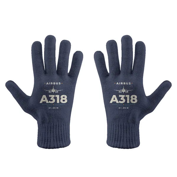 Airbus A318 - Gloves - Full - Heritage - Navy Blue