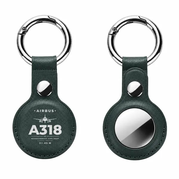 Airbus A318 - Heritage - AirTag Case - Army Green