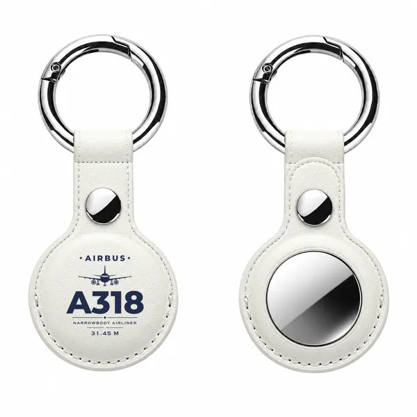 Airbus A318 - Heritage - AirTag Case - White