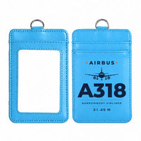Thumbnail for Airbus A318 - Heritage - ID Card Holder - Blue
