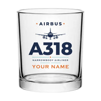Thumbnail for Airbus A318 - Heritage + Name - Special Whiskey Glass