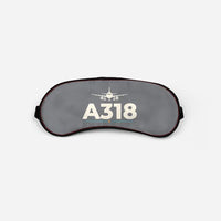 Thumbnail for Airbus A318 - Heritage - Sleep Mask - Gray