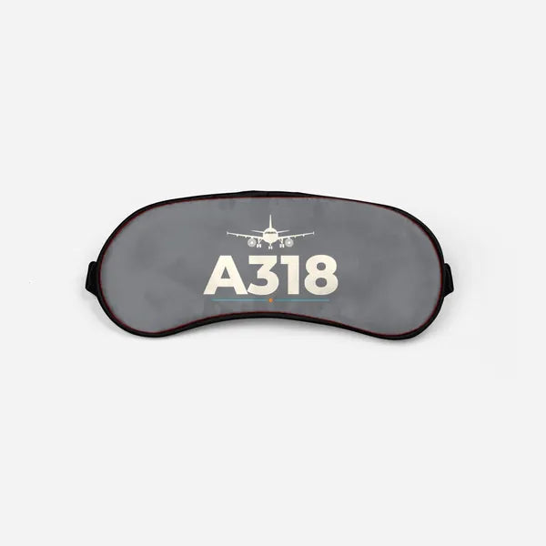 Airbus A318 - Heritage - Sleep Mask - Gray