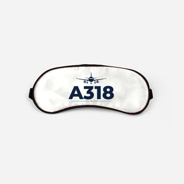 Airbus A318 - Heritage - Sleep Mask - White