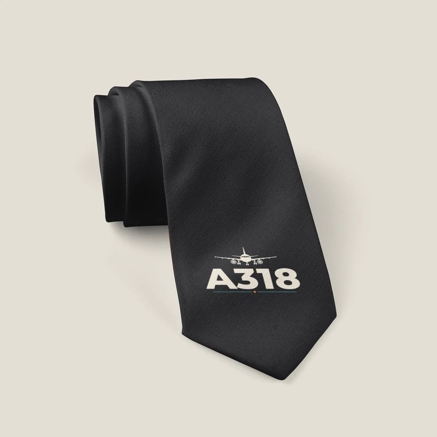 Airbus A318 - Heritage - Tie - Black