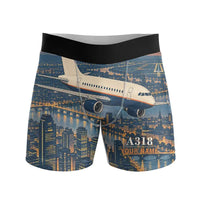 Thumbnail for Airbus A318 - Men Boxers - 3D + Name - Full Print