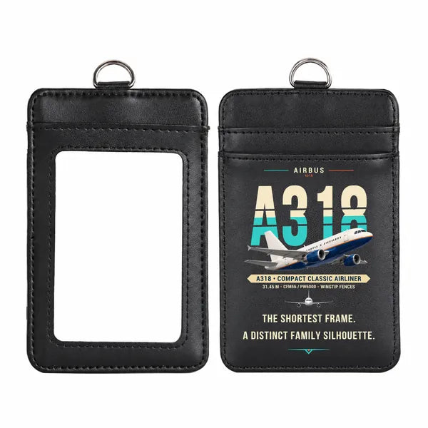 Airbus A318 - Original - ID Card Holder - Black