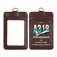 Thumbnail for Airbus A318 - Original - ID Card Holder - Dark Brown
