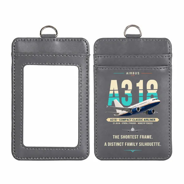 Airbus A318 - Original - ID Card Holder - Gray