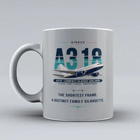 Thumbnail for Airbus A318 - Original - Mug - Light Gray