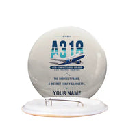 Thumbnail for Airbus A318 - Original + Name - Pin - Beige