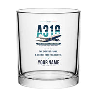 Thumbnail for Airbus A318 - Original + Name - Special Whiskey Glass