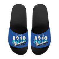 Thumbnail for Airbus A318 - Slippers - Sport - Original - Blue