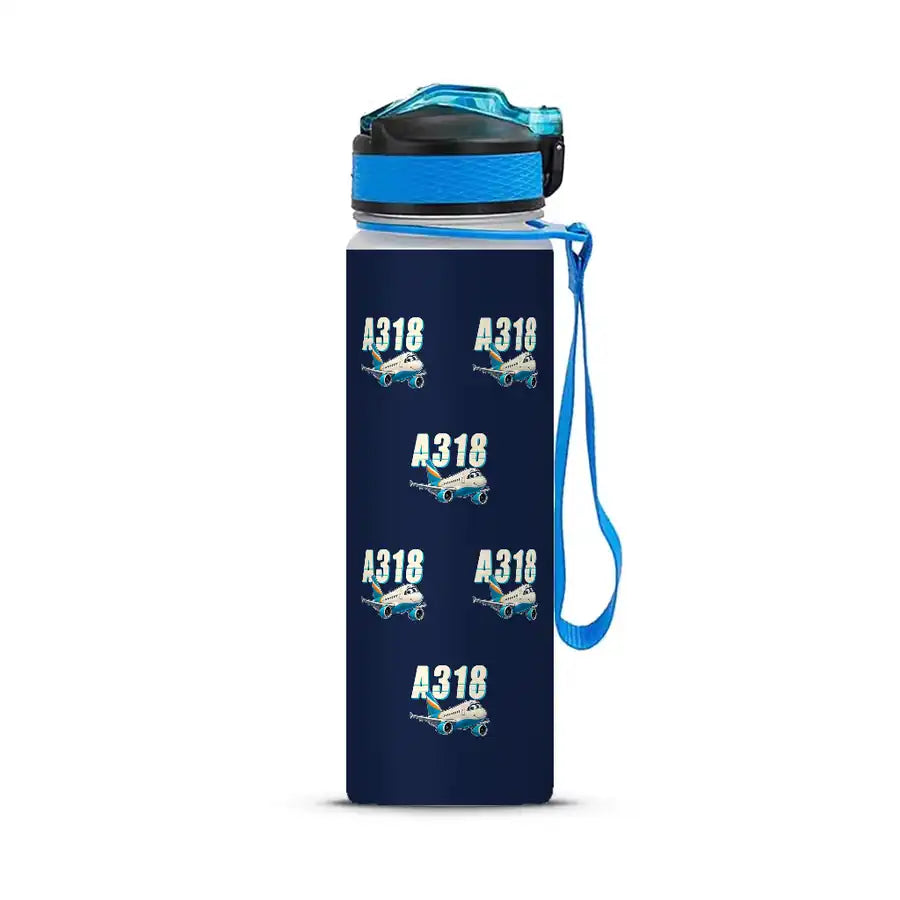Airbus A318 - Sports Kettle - Cartoon Pattern