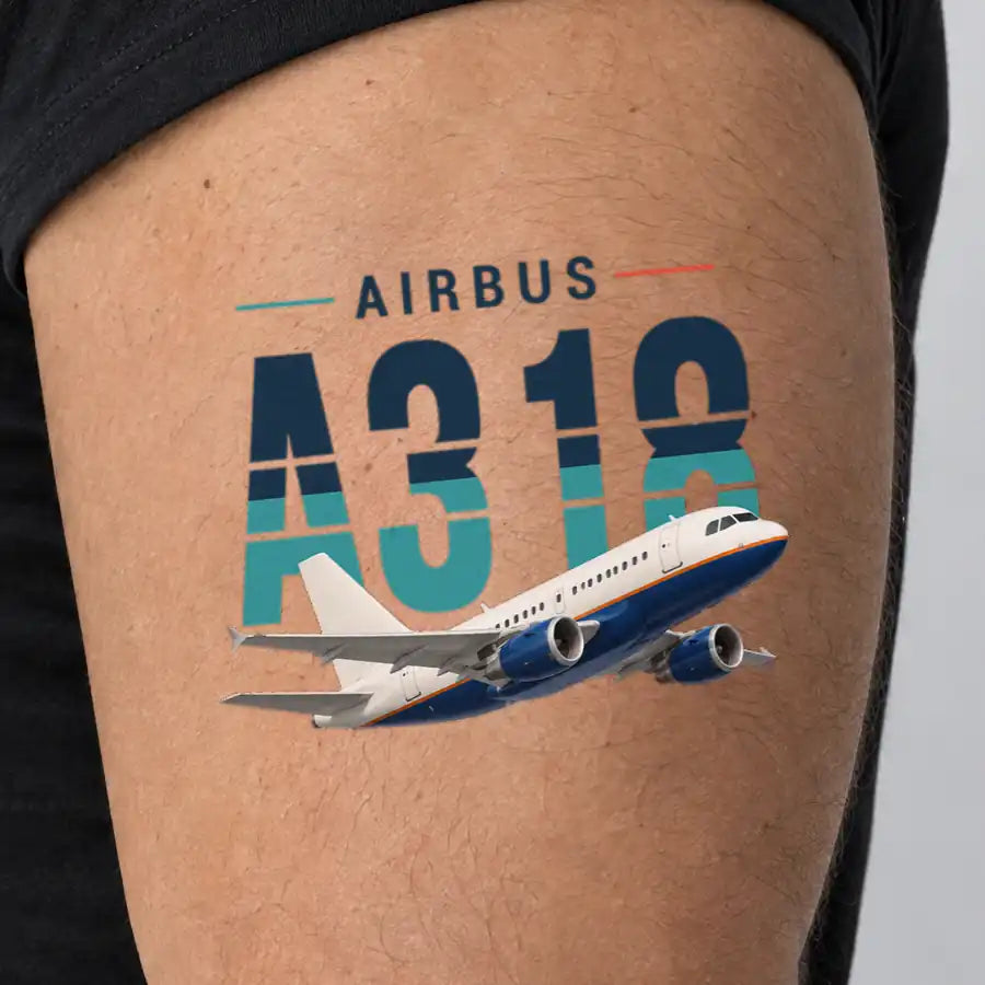 Airbus A318 - Tattoo - Original - Man