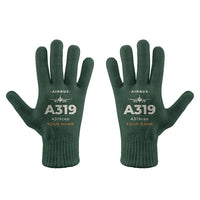Thumbnail for Airbus A319ceo - Gloves - Full - Heritage + Name - Dark Green