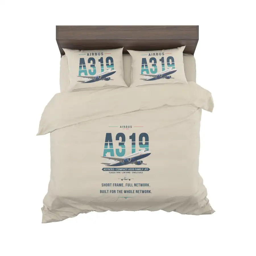 Airbus A319ceo - Original - Bedding Set - Beige