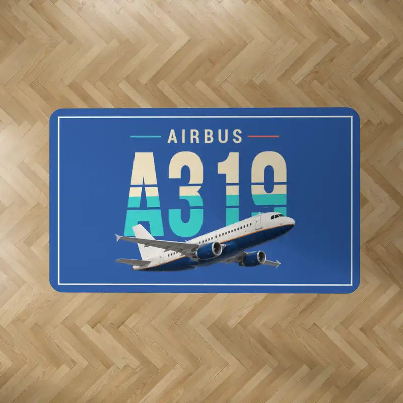 Airbus A319ceo - Original - Rectangle Carpet - Blue